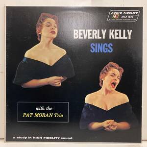 ●即決241020VOCAL LP BEVERLY KELLY ベヴァリー・ケリー SINGS 日本盤 UXP-68-AF 帯無 盤面殆ど出ない薄いスレ少々 STEREO