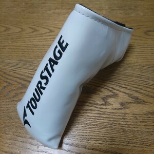 TOURSTAGE■ツアーステージ ピンタイプ パターカバー ホワイト 白