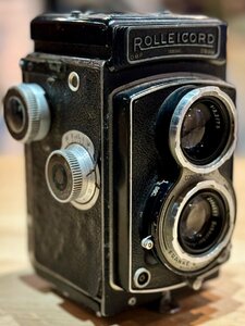 ★ROLLEICORD ローライ 二眼レフ フィルムカメラ Schneider-Kreuznach Xenar 1:3.5/75mm レンズ DBP DBGM アンティークカメラ 実働