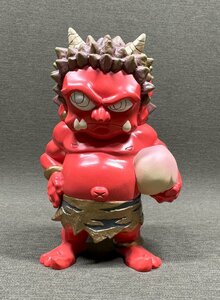 瀧下和之　鬼フィギュア　赤鬼　MOMOTARO Figure　人気作家　希少　オブジェ　立体　桃太郎　