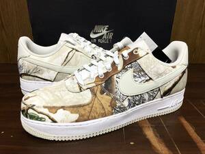 18年製 NIKE AIR FORCE 1 LV8 3 ナイキ エアフォース AF1 REALTREE リアルツリー社 コラボ【AO2441-100】CAMO 迷彩 ホワイト カモ 白 US11