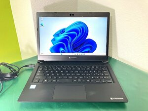 【埼玉発送】【動作確認済】TOSHIBA / dynabook S73/DP / Intel(R)Core(TM) i5-8250U CPU@1.60GHz 1.80GHz / 8GB / SSD256GB/ Windows11Pro