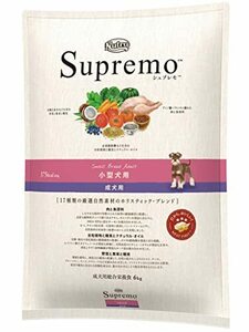 Nutro ニュートロ シュプレモ 小型犬用 成犬用 6kg ドッグフード【自然素材/着色料 無添加/消化に良い/大容量/小粒】