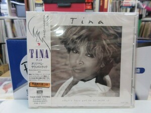 BM3●CD★奇跡のデットストック新品未開封!!★国内盤★ティナ・ターナー（Tina Turner）O.S.T.「TINA」／Deadstock,Made in Japan