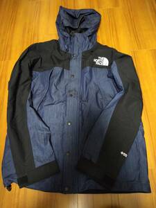 45　未使用品　ザノースフェイス　THE NORTH FACE NP12032　マウンテンライトデニムジャケット マウンテンパーカー　L　デニム