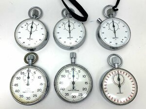 【1円～】TOKYO TOKEI 東京時計 SEIKO セイコー ストップウォッチ 時計 6個 セット まとめて ※現状品/ジャンク品扱い