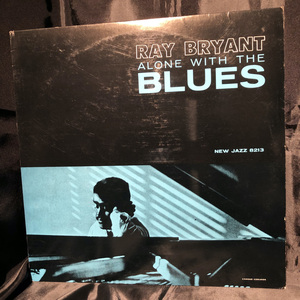 Ray Bryant / Alone With The Blues LP Original Jazz Classics ・New Jazz