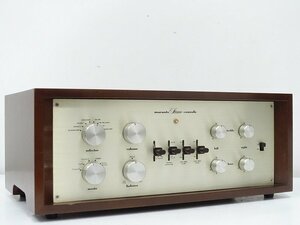 marantz Model 7 オリジナル 真空管 プリアンプ ブラウンハンマートーン仕様 S/N1万番台 BumbleBee/Black Beauty搭載 マランツ□026532002A