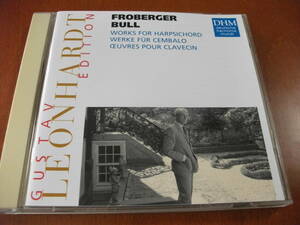 【特価 CD】レオンハルト チェンバロ演奏によるフローベルガー & ジョン・ブル名演集 (独Harmonia Mundi 1962) 
