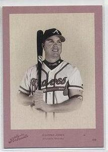 05 Studio Portraits Zenith White #SP-10 Chipper Jones 44/45