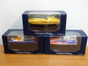 送込★京商 ミニッツ スケールマリンコレクション ボート スペアボディ 3台set ランボルギーニ 他★MINI-Z.KYOSHO.Scale Marine Collection