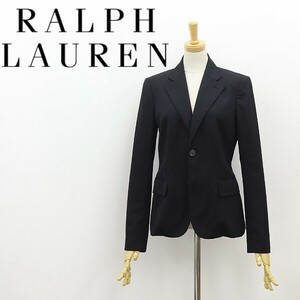 国内正規品◆RALPH LAUREN ラルフローレン ストレッチ 2釦 ジャケット 黒 ブラック 7