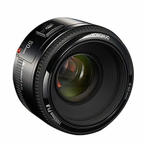 YONGNUO YN50mm F1.8 標準プライムオートフォーカスレンズ Canon フルフレ (中古品)