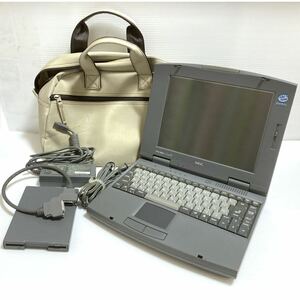 【起動確認済】NEC 98note Aile PC-9821La10/8 modelA B5サイズ ノートパソコン 100MHz/39.6MB/4GB (CF換装)