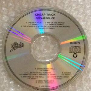 ◆CDディスクのみ CHEAP TRICK[チープ・トリック]｜Dream Police [EK 35773] 【11】