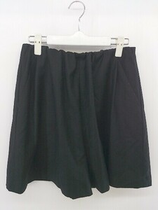 ◇ Demi-Luxe BEAMS デミルクス ビームス ミニ 台形 スカート サイズ36 ブラック レディース P