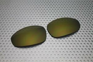 LINEGEAR　オークリー　ジュリエット用交換レンズ　ポリカレンズ　ゴールドミラー　Oakley　X-Metal　Juliet