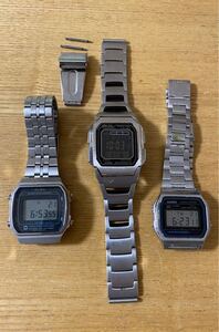 CASIO など 腕時計 まとめて3点　可動品ジャンク デジタル　 CASIO セット デジタル