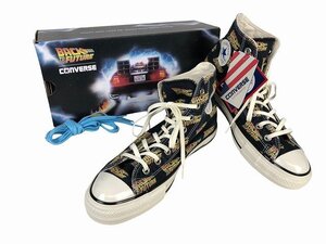 CONVERSE / コンバース BACK TO THE FUTURE バックトゥザフューチャー オールスターハイ メンズ サイズ : 27cm スニーカー ブラック