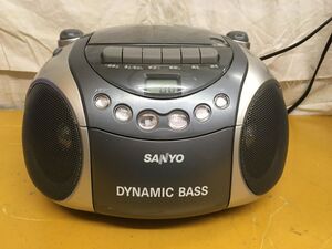 JJ2087 SANYO CDラジカセ PH-PR600A 2008年製 現状品 動作訳有 ジャンク扱/100