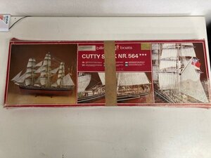 1077【billing boats CUTTY SARK NR.564 木製帆船模型キット】※詳細不明、ジャンク品