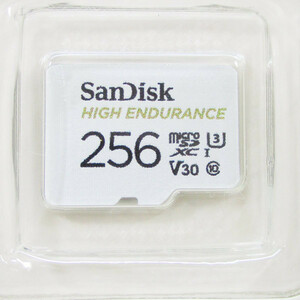 送料無料メール便 256GB microSDXCカード マイクロSD サンディスク 高耐久ドライブレコーダー向 CL10 V30 U3SDSQQNR-256G-GN6IA/3227