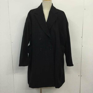 BASISBROEK 2 バシスブルック コート コート一般 オーバーサイズ テーラード エッグコート Coat 黒 / ブラック / 10064076