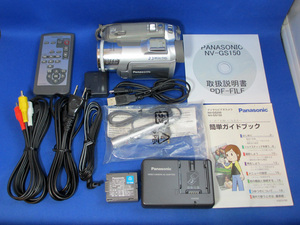 安心10日保証 Panasonic NV-GS150 完動品 USBで高画質無劣化ダビング パナソニックMiniDVビデオカメラ ダビングサポート対応可能