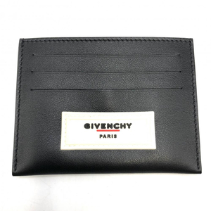 【中古】GIVENCHY カードケース ブラック BK6003 K0VA　ジバンシー[240017640743]