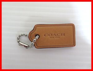 COACH コーチ キーホルダー ブラウン 中古 2408★D-1664★