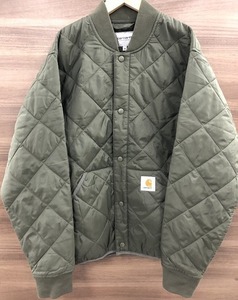 カーハート Carhartt キルティングジャケット グリーン