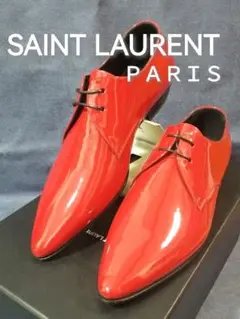 ♂新品・ドレスシューズ♂【Saint Laurent Paris】パテントレザー