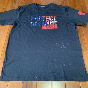 沖縄 米軍放出品 UNDER ARMOUR USA 半袖 Tシャツ トレーニング ランニング 筋トレ スポーツ オシャレ XLARGE (管理番号F51)