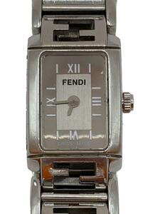 FENDI◆クォーツ腕時計/アナログ/ステンレス/SLV/SLV/SS/1200L/OROLOGI/傷有り