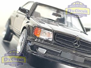 即決あり 完売品 SOLIDO S4310901 1/43 メルセデスベンツ 560 SEC AMG ワイドボディ 1990 (ブラック)