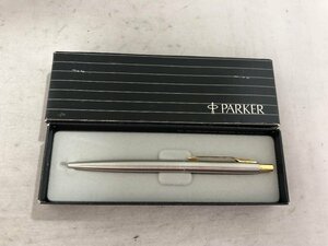 【PARKER　SONET】パーカー　ノック式ボールペン　シルバー×ゴールド　SY02-GQB