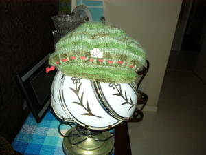 手編み・キヤスケット帽子（2）