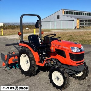 滋賀 クボタ JB18XSP BSMAG トラクター 7時間 18馬力 パワステ 倍速ターン バックアップ 自動水平 自動耕深 ポンパ 逆転 安全フレーム 美品