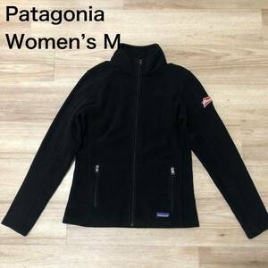 【送料無料】Patagonia SYNCHILLAジップアップフリースジャケット黒　レディースMサイズ　パタゴニアアウトドア長袖登山