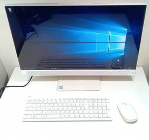 HP Pavilion All-in-One 24-a270jp　液晶一体型PC　Core i7-7700T/16GB/1TB/23.8インチ液晶/Wi-Fi/Windows10