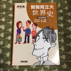 【河合塾】関関同立　世界史　定価1389円