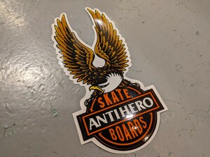 NEW ANTIHERO アンタイヒーロー イーグル ビックサイズ！ ステッカー スケートボード （まとめ買いOK）