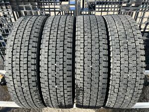 TBLT-25 225/80R17.5 123/122L DUNLOP DECTES SP001 ダンロップ 冬タイヤ スタッドレス 中型 4t ライトトラック 2022年製 4本セット