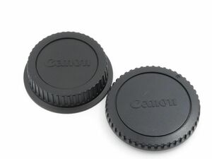 【送料140円】10113 Canon EFマウント用 ボディキャップ リアキャップ セット【アットカメラ】