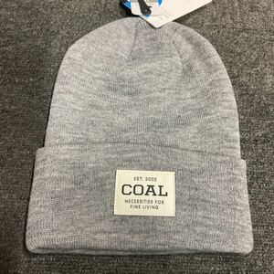 COAL THE UNIFORM　コール ユニフォーム　ビーニー ニット帽 スノーボード アウトドア　heather grey