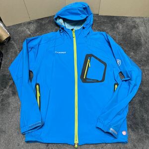 未使用 MAMMUT WINDSTOPPER SOFT-SHELL PRISM JACKET サイズ M カラー609 cyan-oasis