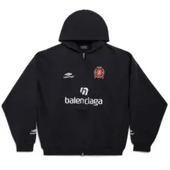 BALENCIAGA SOCCER TOKYO ZIP HOODIE ブラック