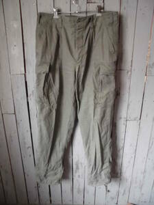 Ql823 eu古着 ドイツ軍 ヴィンテージ 90s モールスキン カーゴパンツ W94cm H.WINNEN GMBH & CO German Military Moleskin Cargo Pants