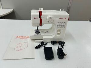 ★西日本ミシン販売(株）Sew D’ Lite【Model JA525】 ☆通電確認済み☆ジャンク品☆1円スタート