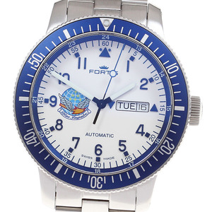 フォルティス FORTIS 647.10.158.4 647 Blue Impulse デイデイト 自動巻き メンズ 美品 _818913